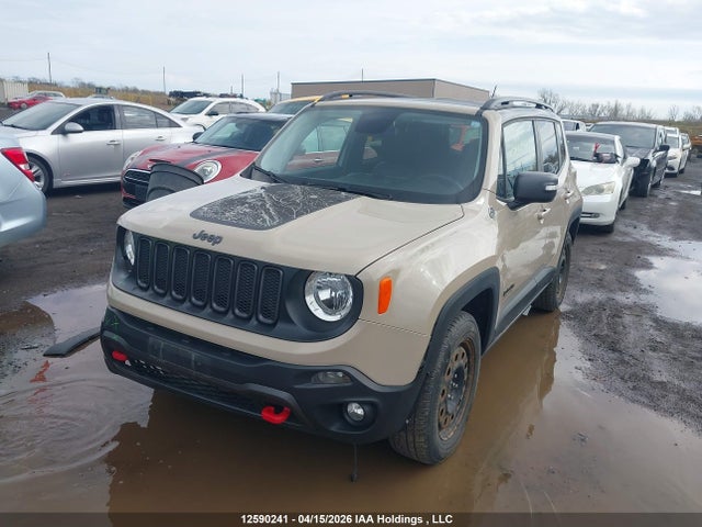 Продаж на аукціоні авто 2017 Jeep Renegade Trailhawk, vin: ZACCJBCBXHPF09084, номер лоту: 12590241