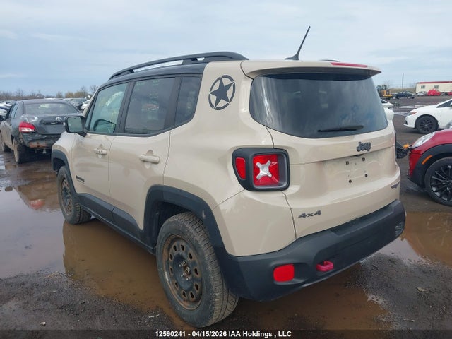 Продаж на аукціоні авто 2017 Jeep Renegade Trailhawk, vin: ZACCJBCBXHPF09084, номер лоту: 12590241