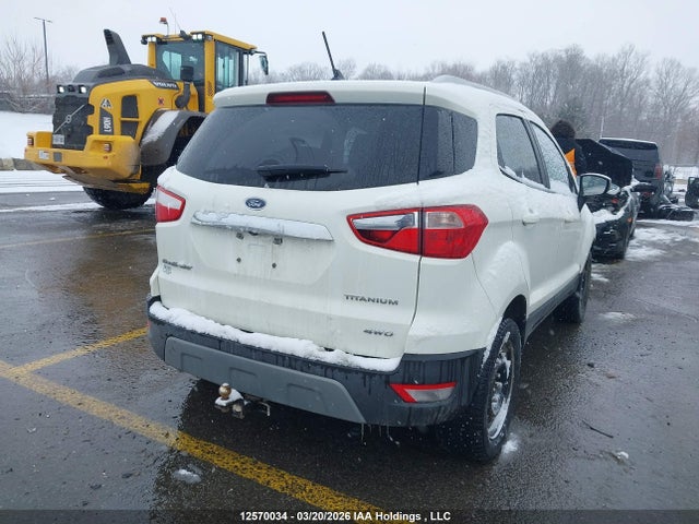 Aukcja sprzedaży 2019 Ford Ecosport Titanium, vin: MAJ6S3KL1KC255664, numer aukcji: 12570034