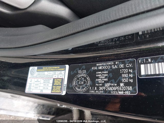 KIA FORTE LX 2023 3KPF24AD6PE620768 Image 19