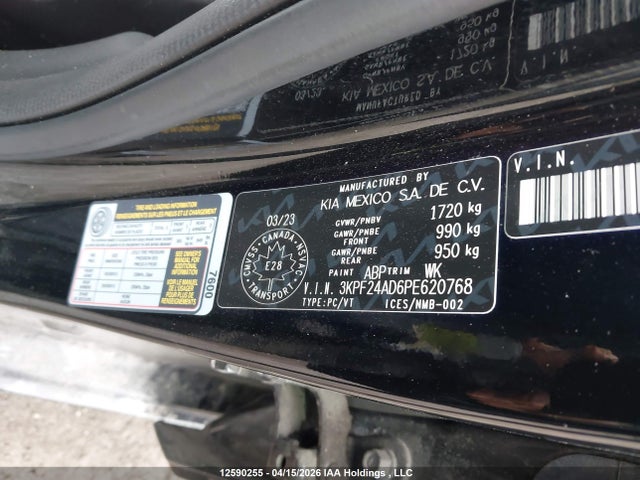 KIA FORTE LX 2023 3KPF24AD6PE620768 Image 9