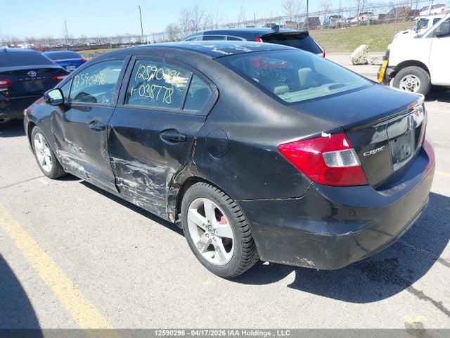 Aukcja sprzedaży 2012 Honda Civic Lx, vin: 2HGFB2F46CH038778, numer aukcji: 12590296