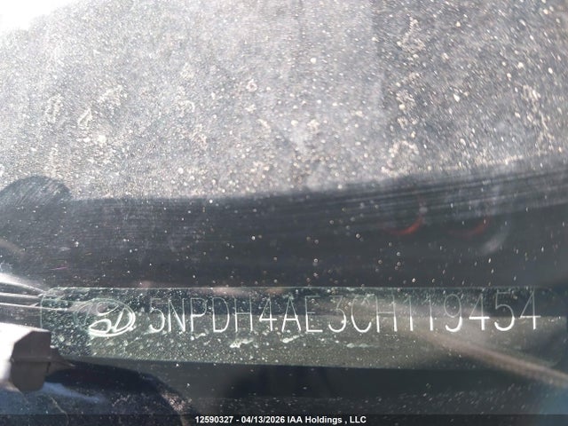 Продажа на аукционе авто 2012 Hyundai Elantra Gl, vin: 5NPDH4AE3CH119454, номер лота: 12590327