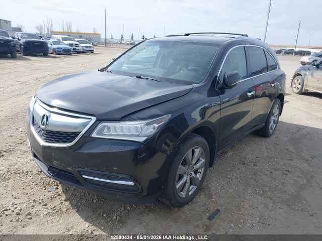 12590434 :رقم المزاد ، 5FRYD4H84EB503076 vin ، 2014 Acura Mdx Elite Package مزاد بيع