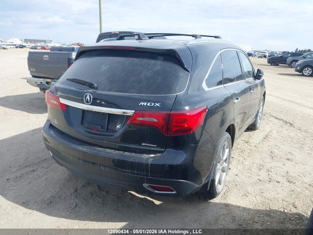 12590434 :رقم المزاد ، 5FRYD4H84EB503076 vin ، 2014 Acura Mdx Elite Package مزاد بيع