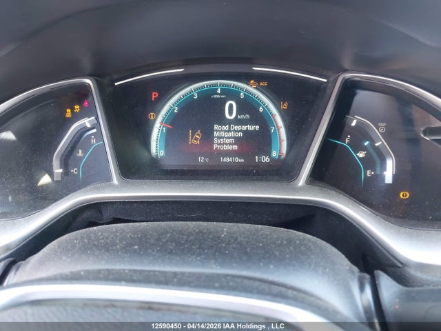 Продажа на аукционе авто 2017 Honda Civic Touring, vin: 2HGFC1F93HH106500, номер лота: 12590450