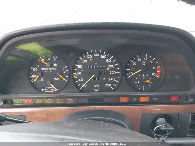 12590453 :رقم المزاد ، WDBCA39D6JA365603 vin ، 1988 Mercedes-benz 560 Sel مزاد بيع