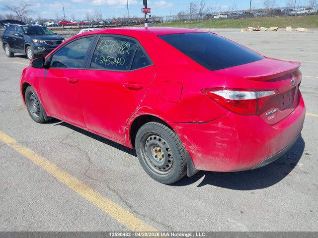 2015 Toyota Corolla S მანქანა იყიდება აუქციონზე, vin: 2T1BURHE5FC243240, აუქციონის ნომერი: 12590482