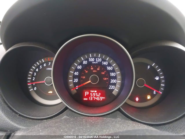 12590516 :رقم المزاد ، KNAFU4A29C5520899 vin ، 2012 Kia Forte 2.0l Ex مزاد بيع
