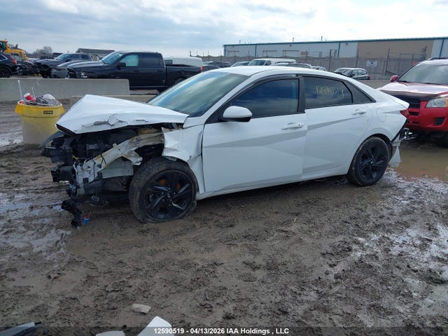 12590519 :رقم المزاد ، KMHLM4AG1NU350849 vin ، 2022 Hyundai Elantra Preferred Ivt مزاد بيع