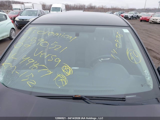12590521 :رقم المزاد ، 3N1BC13E99L494679 vin ، 2009 Nissan Versa S/sl مزاد بيع