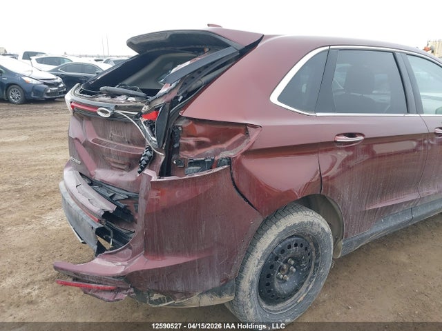 12590527 :رقم المزاد ، 2FMPK4K96FBB40360 vin ، 2015 Ford Edge Titanium مزاد بيع