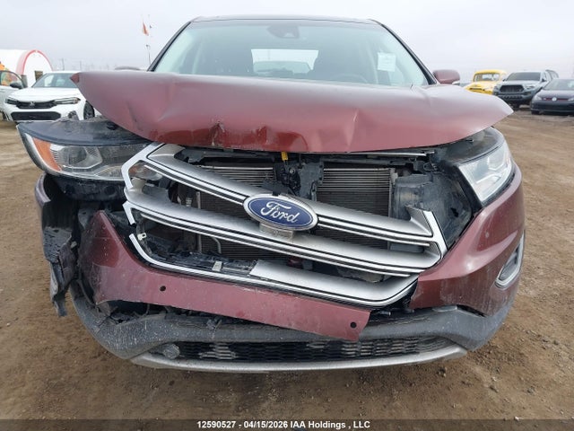 12590527 :رقم المزاد ، 2FMPK4K96FBB40360 vin ، 2015 Ford Edge Titanium مزاد بيع