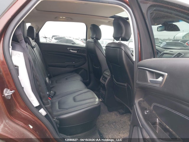 12590527 :رقم المزاد ، 2FMPK4K96FBB40360 vin ، 2015 Ford Edge Titanium مزاد بيع