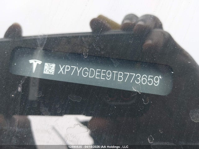 12590535 :رقم المزاد ، XP7YGDEE9TB773659 vin ، 2026 Tesla Model Y Long Range Launch Series/premium All-wheel Drive مزاد بيع