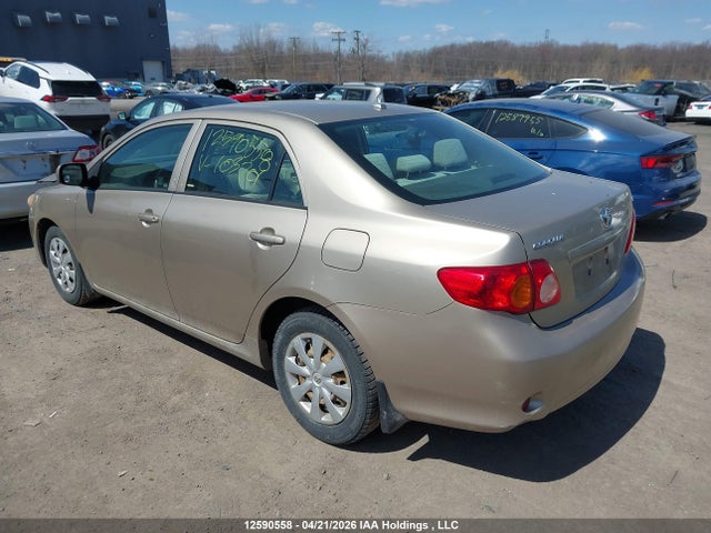 2009 Toyota Corolla მანქანა იყიდება აუქციონზე, vin: 2T1BU40E49C103201, აუქციონის ნომერი: 12590558