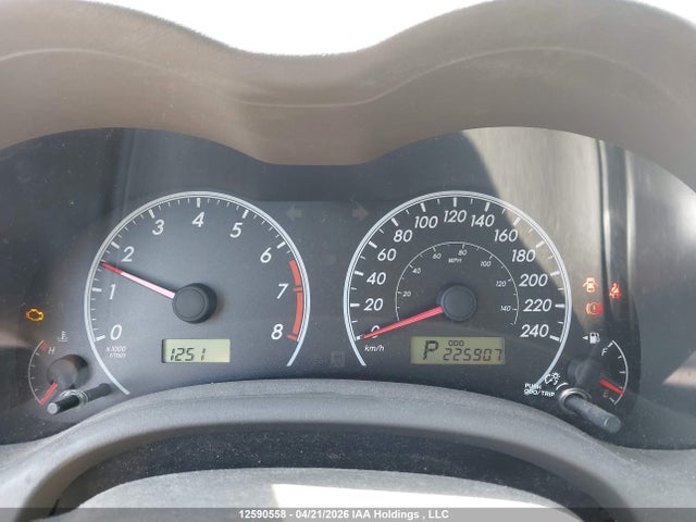2009 Toyota Corolla მანქანა იყიდება აუქციონზე, vin: 2T1BU40E49C103201, აუქციონის ნომერი: 12590558