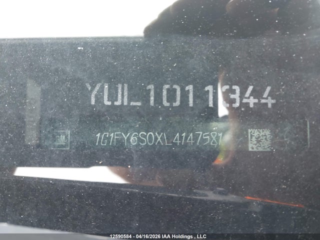 1G1FY6S0XL4147581 Chevrolet BOLT EV LT