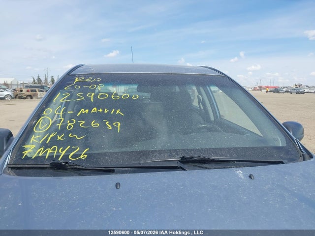 12590600 :رقم المزاد ، 2T1KR32E74C782639 vin ، 2004 Toyota Matrix Xr مزاد بيع
