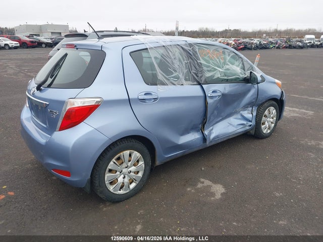 2014 Toyota Yaris მანქანა იყიდება აუქციონზე, vin: VNKKTUD38EA012997, აუქციონის ნომერი: 12590609