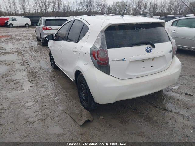 Продаж на аукціоні авто 2012 Toyota Prius C, vin: JTDKDTB38C1503456, номер лоту: 12590617