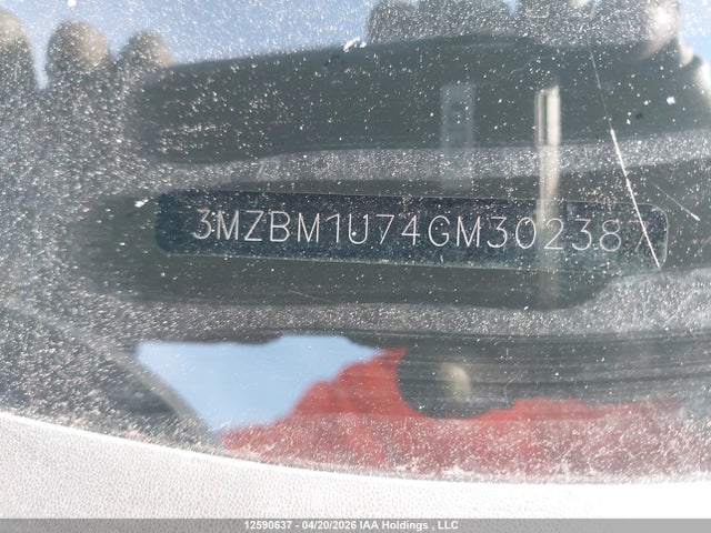 3MZBM1U74GM302387 Mazda MAZDA3