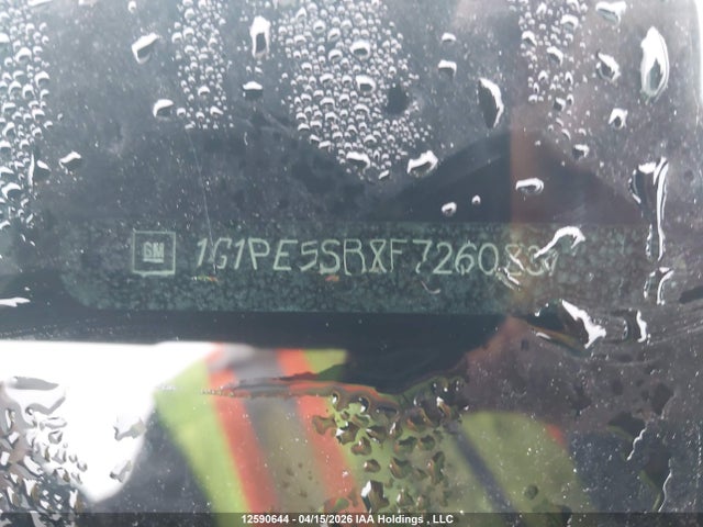 1G1PE5SB8F7260831 Chevrolet Cruze 2lt