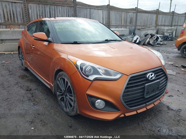 12590675 :رقم المزاد ، KMHTC6AE7GU288146 vin ، 2016 Hyundai Veloster Turbo مزاد بيع
