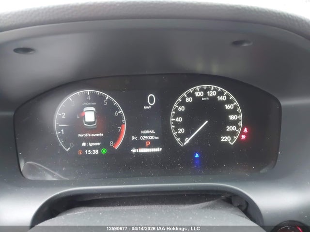 2025 Honda Hr-v Sport-b მანქანა იყიდება აუქციონზე, vin: 3CZRZ2H51SM104662, აუქციონის ნომერი: 12590677