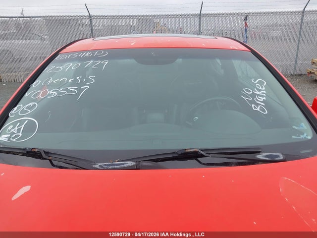 Продаж на аукціоні авто 2010 Hyundai Genesis Coupe 2.0t, vin: KMHHT6KD2AU005557, номер лоту: 12590729