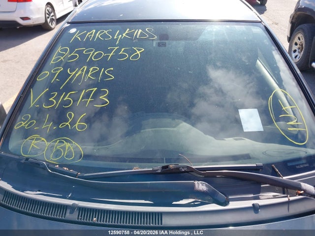 12590758 :رقم المزاد ، JTDBT923091315173 vin ، 2009 Toyota Yaris مزاد بيع