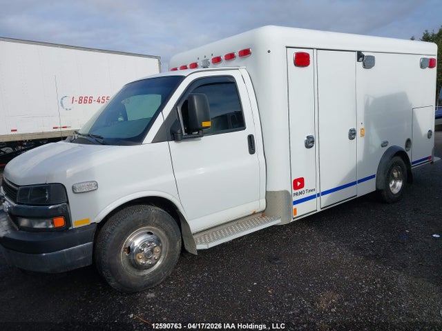 2015 Chevrolet Express G3500 მანქანა იყიდება აუქციონზე, vin: 1GB3G3CG5F1272425, აუქციონის ნომერი: 12590763