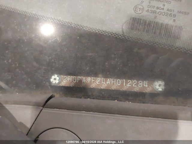 Aukcja sprzedaży 2010 Honda Civic Dx, vin: 2HGFA1F24AH012284, numer aukcji: 12590766