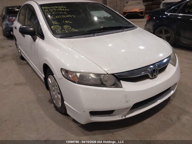 Aukcja sprzedaży 2010 Honda Civic Dx, vin: 2HGFA1F24AH012284, numer aukcji: 12590766