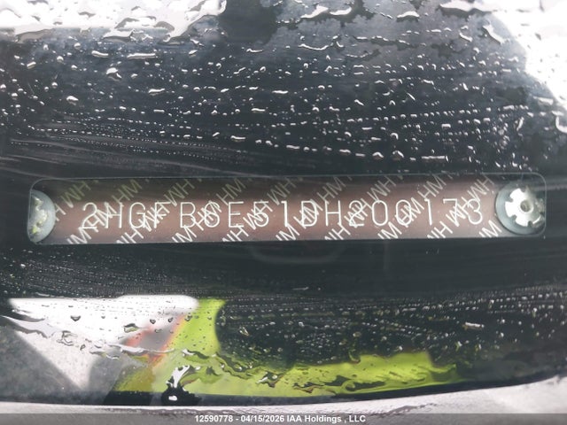 Aukcja sprzedaży 2013 Honda Civic Si Si, vin: 2HGFB6E51DH200173, numer aukcji: 12590778