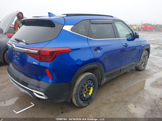 12590784 :رقم المزاد ، KNDEUCAA4M7053249 vin ، 2021 Kia Seltos S مزاد بيع