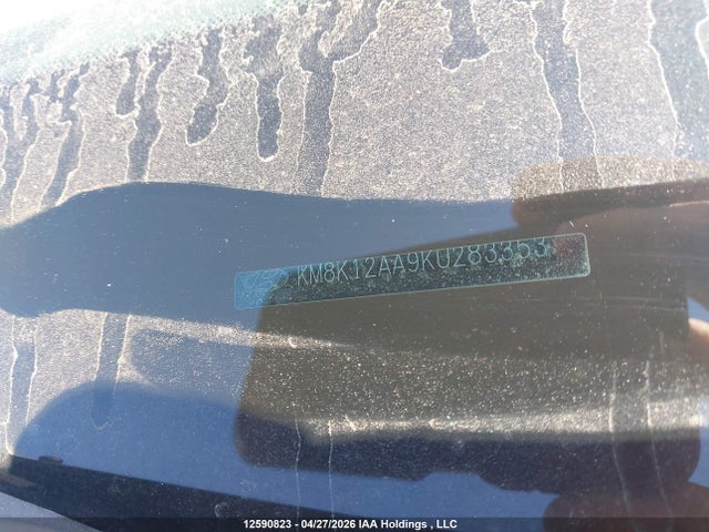 KM8K12AA9KU283353 Hyundai Kona Se