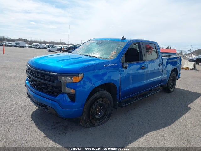 Aukcja sprzedaży 2022 Chevrolet Silverado K1500 Custom, vin: 1GCPDBEK0NZ587635, numer aukcji: 12590831