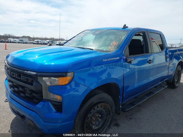 Aukcja sprzedaży 2022 Chevrolet Silverado K1500 Custom, vin: 1GCPDBEK0NZ587635, numer aukcji: 12590831