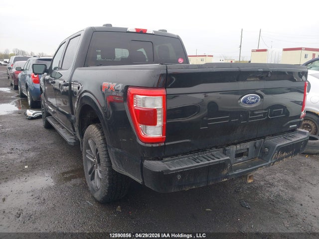 Ford F-150 Lariat 2022 1FTFW1E85NFA53875 Image 3