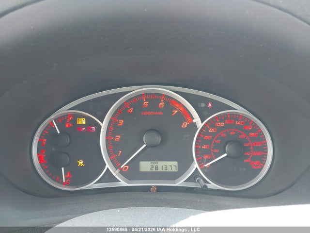 Aukcja sprzedaży 2011 Subaru Impreza Wrx, vin: JF1GV7F68BG520869, numer aukcji: 12590865