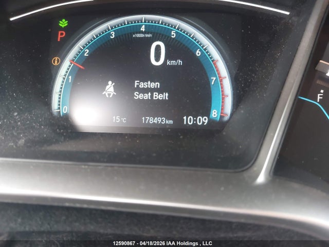 Aukcja sprzedaży 2017 Honda Civic Touring, vin: 2HGFC1F99HH101964, numer aukcji: 12590867
