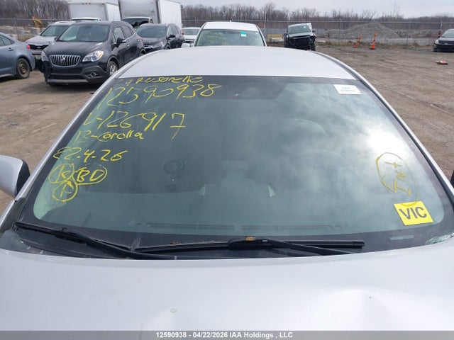 2013 Toyota Corolla S/le მანქანა იყიდება აუქციონზე, vin: 2T1BU4EE6DC126917, აუქციონის ნომერი: 12590938