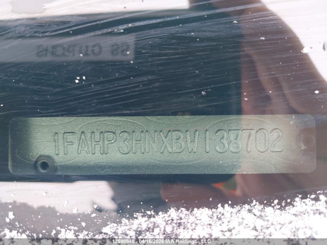 Продаж на аукціоні авто 2011 Ford Focus Sel, vin: 1FAHP3HNXBW138702, номер лоту: 12590949