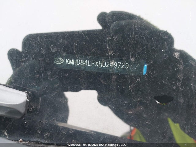 KMHD84LFXHU249729 Hyundai Elantra Gls