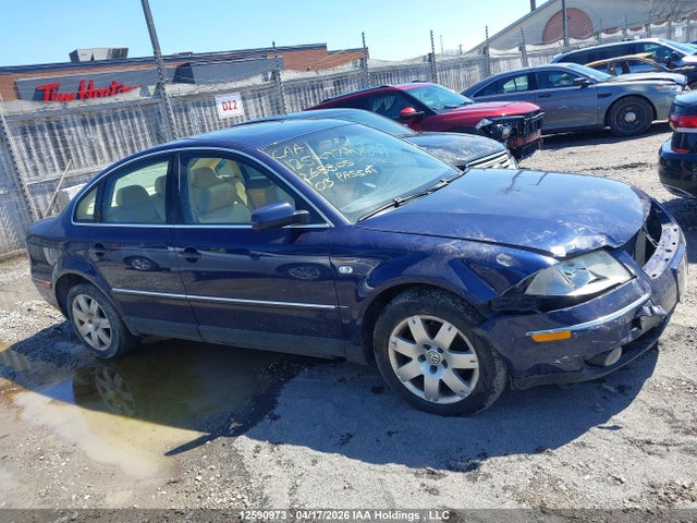 Aukcja sprzedaży 2003 Volkswagen Passat Glx 4motion, vin: WVWTH63B73P268805, numer aukcji: 12590973