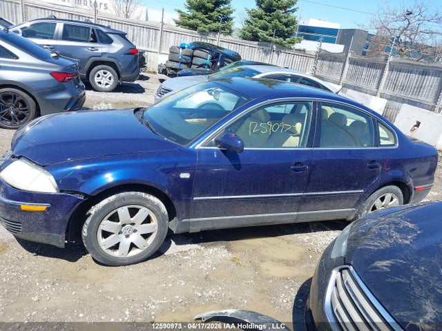 Aukcja sprzedaży 2003 Volkswagen Passat Glx 4motion, vin: WVWTH63B73P268805, numer aukcji: 12590973