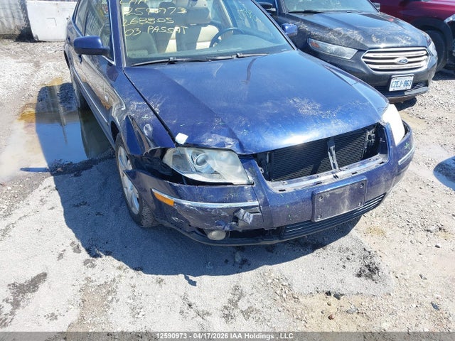 Aukcja sprzedaży 2003 Volkswagen Passat Glx 4motion, vin: WVWTH63B73P268805, numer aukcji: 12590973