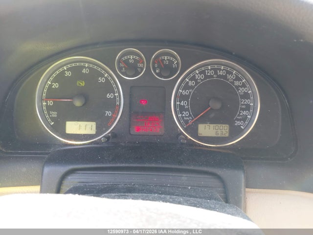 Aukcja sprzedaży 2003 Volkswagen Passat Glx 4motion, vin: WVWTH63B73P268805, numer aukcji: 12590973