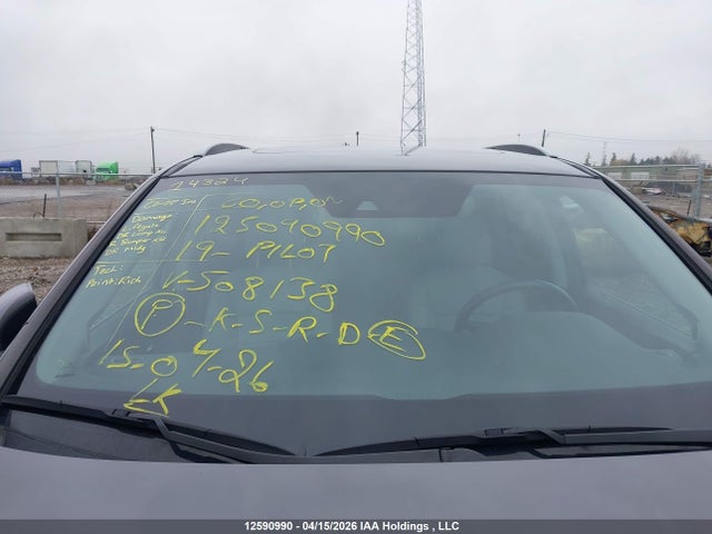 5FNYF6H70KB508138 Honda Pilot Ex-l Navi